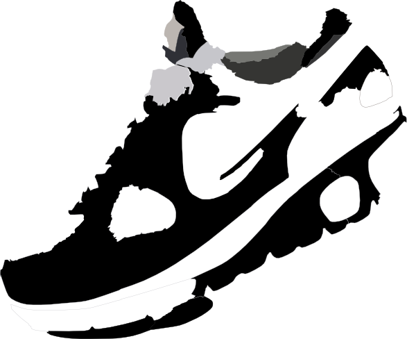 Running Shoe Clipart | Free Download Clip Art | Free Clip Art | on ...