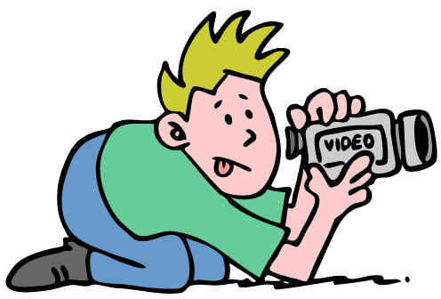 Video camera clipart for kids