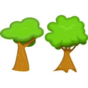 soft trees clipart, cliparts of soft trees free download (wmf, eps ...