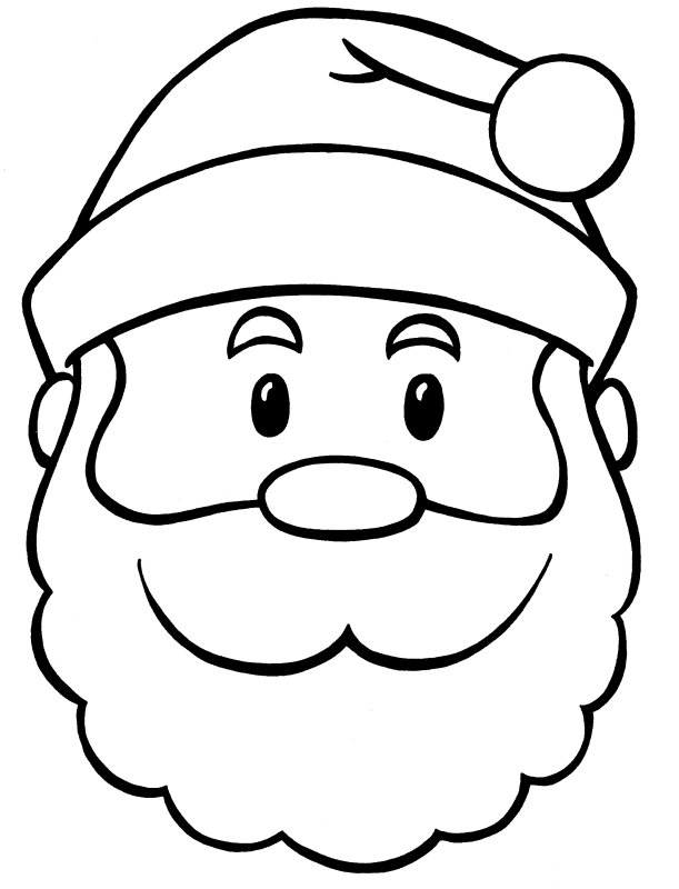 Santa Face Picture | Free Download Clip Art | Free Clip Art | on ...