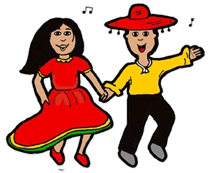 Spanish Dancing Clipart