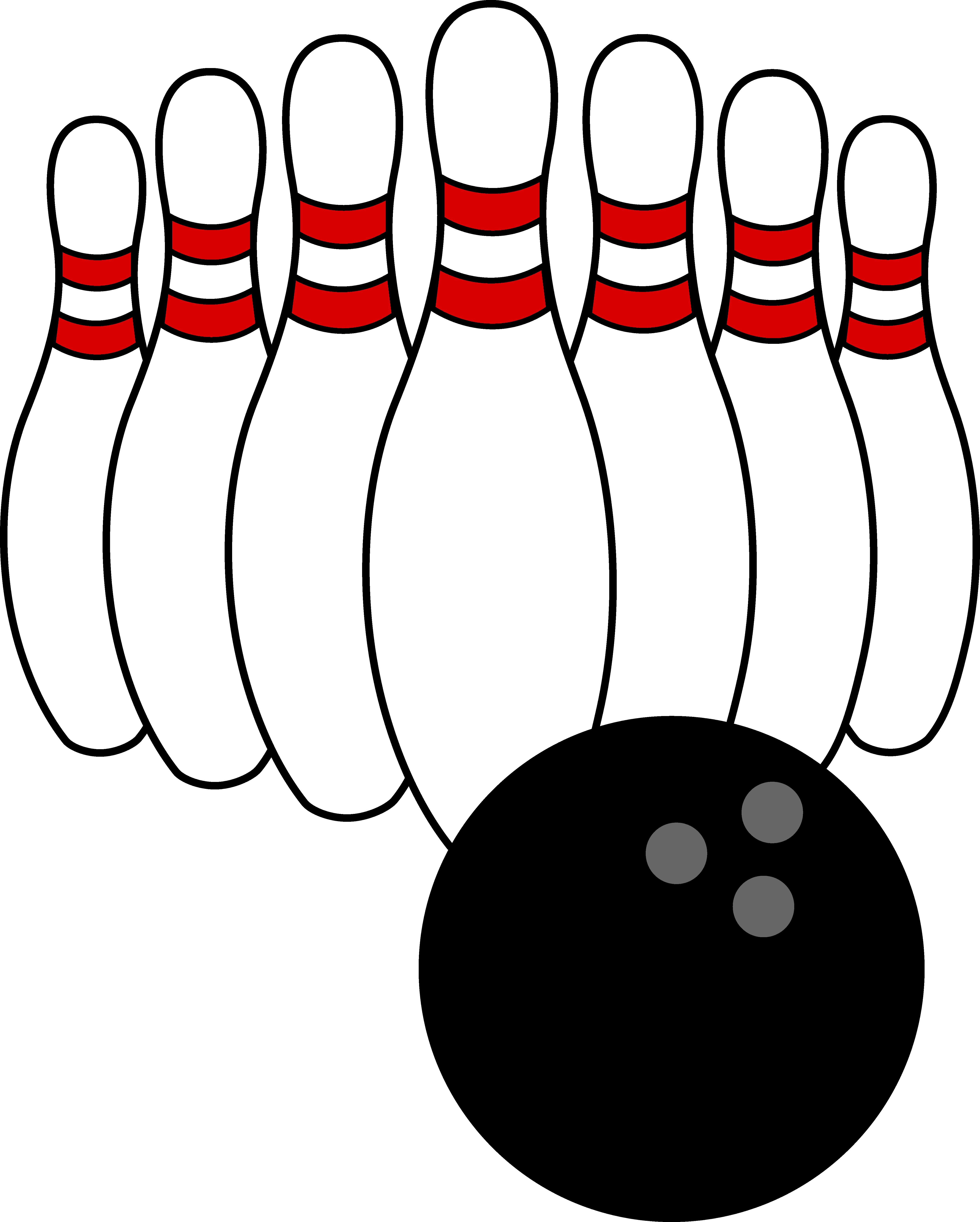 Bowling Pin Setup - ClipArt Best