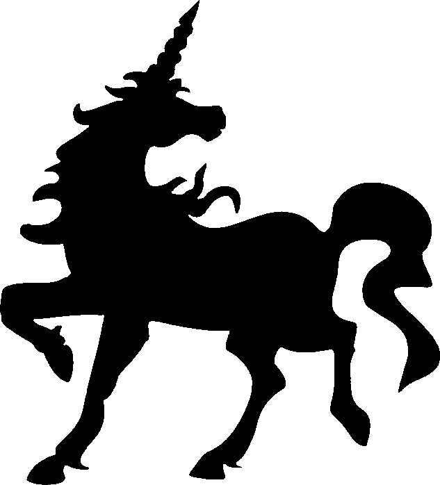 Unicorn Stencil - ClipArt Best