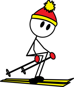 Cross Country Skiing Clipart