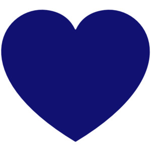 Blue Heart clip art - Polyvore
