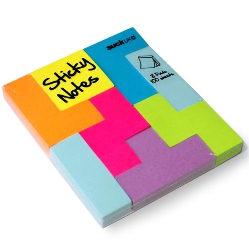 Block Notes – Tetris Shaped Sticky Notes | GeekAlerts