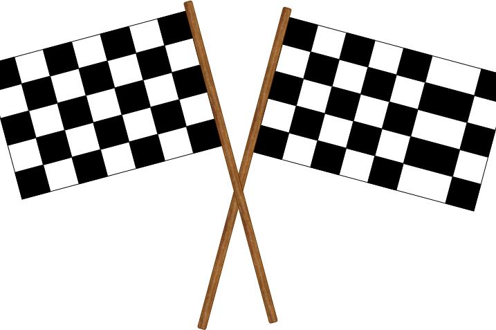 clip art checkered flags - photo #48