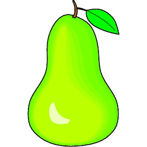 Clipart of pear