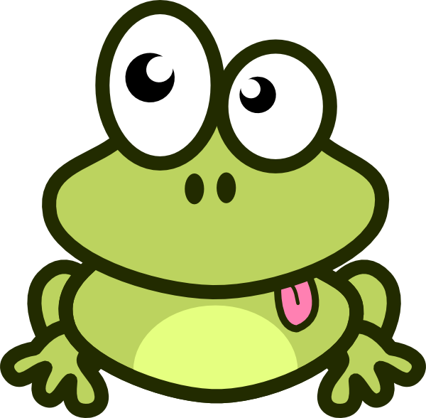 Frog Cartoon clip art - vector clip art online, royalty free ...