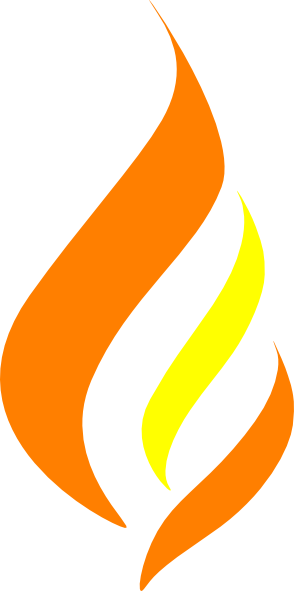 Yellow Flame Logo clip art - vector clip art online, royalty free ...