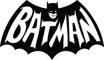 6 1966 Batman Logo Vinyl Decal by thewarped923