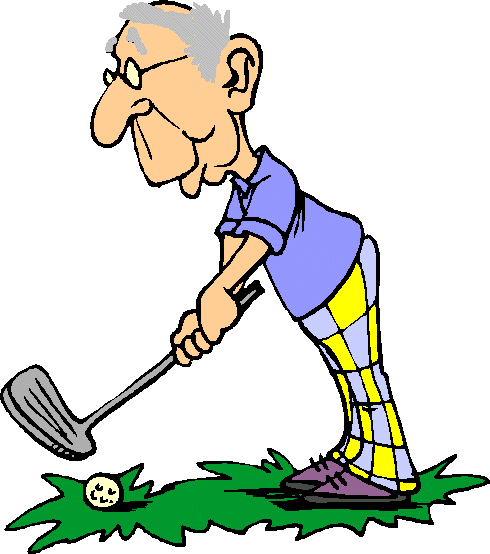 cartoon golfer clip art - photo #4