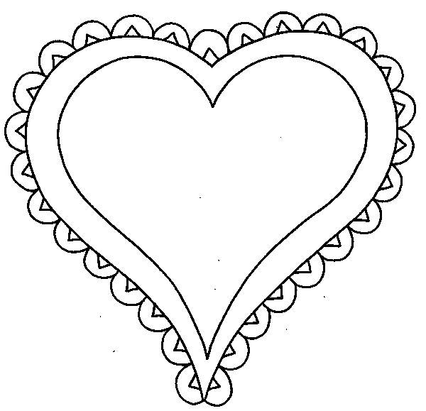 Heart Coloring Pics | Coloring - Part 3 - ClipArt Best - ClipArt Best