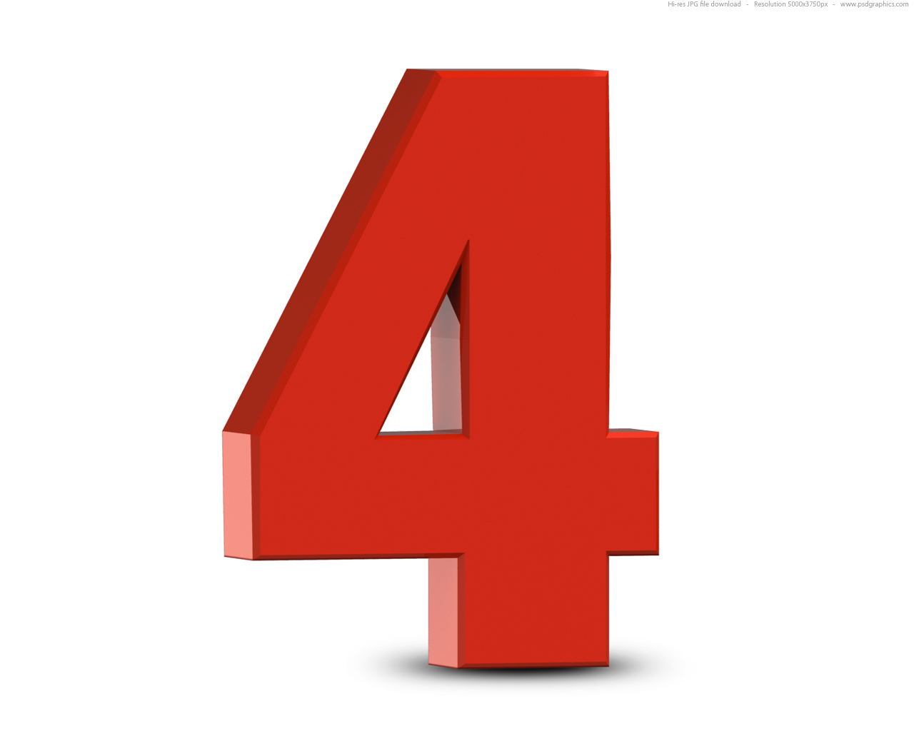 number-4-image-clipart-best