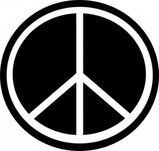 Peace Symbol 2 clip art | Download free Vector