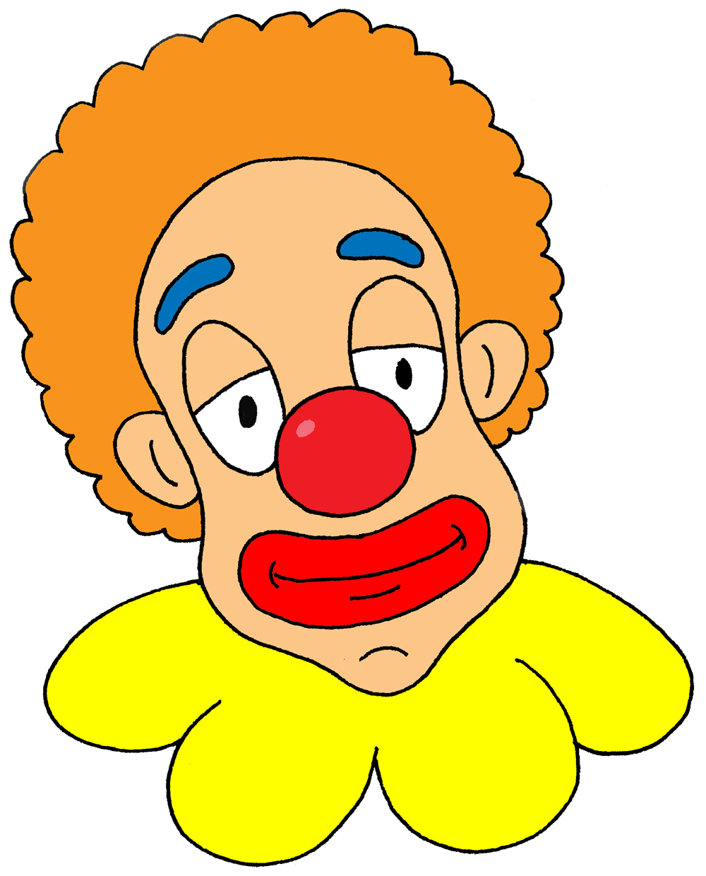 Cartoon Clown Face Clipart Best