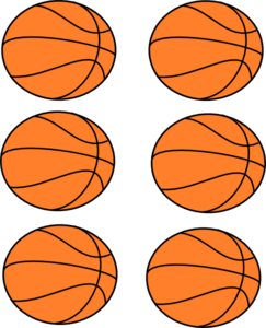 Basketball Boarder clip art - vector clip art online, royalty free ...