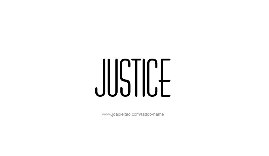 Justice Name Tattoo Designs | Tattoos with Names - ClipArt Best - ClipArt  Best