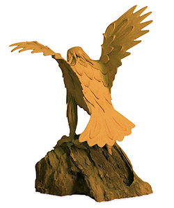 Soaring Eagle Driftwood Statue | Overstock.