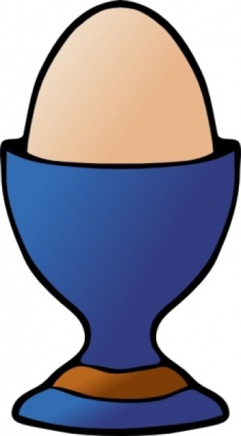 Egg Egg Cup clip art | Download free Vector