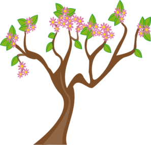 Spring Tree clip art - vector clip art online, royalty free ...