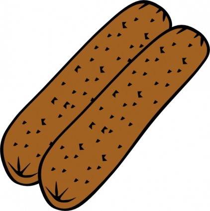 Sausage clip art Vector clip art - Free vector for free download