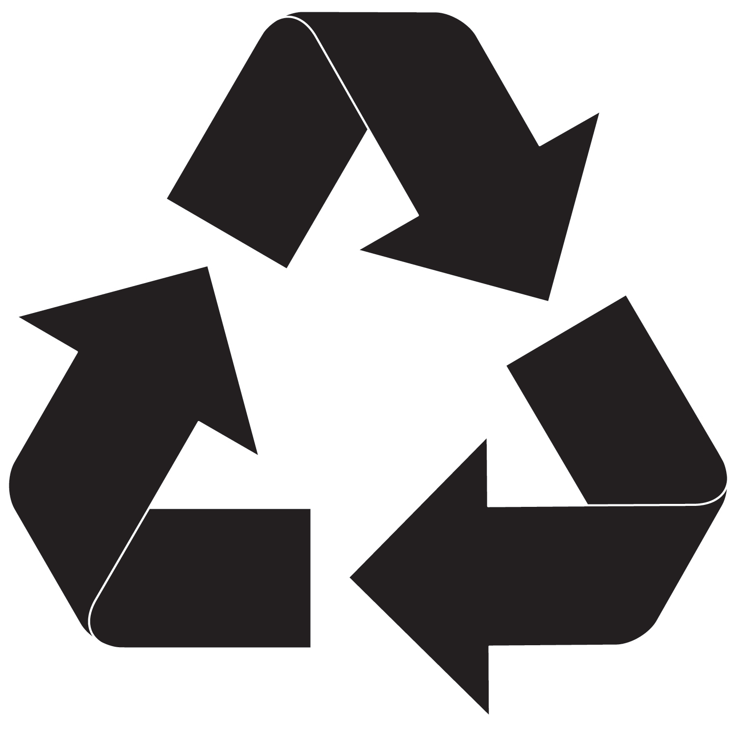 Recycle Logo Black