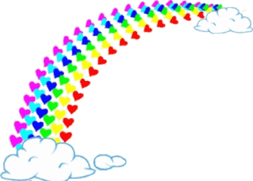 Pictures Of Rainbow Hearts - ClipArt Best