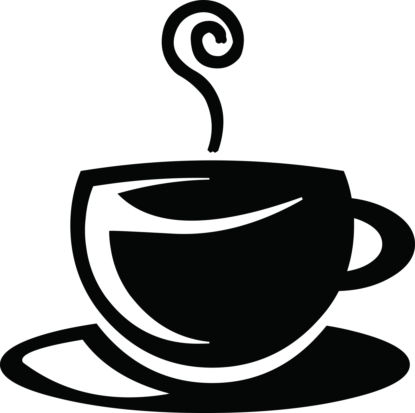 coffee cup clip art black white - photo #17