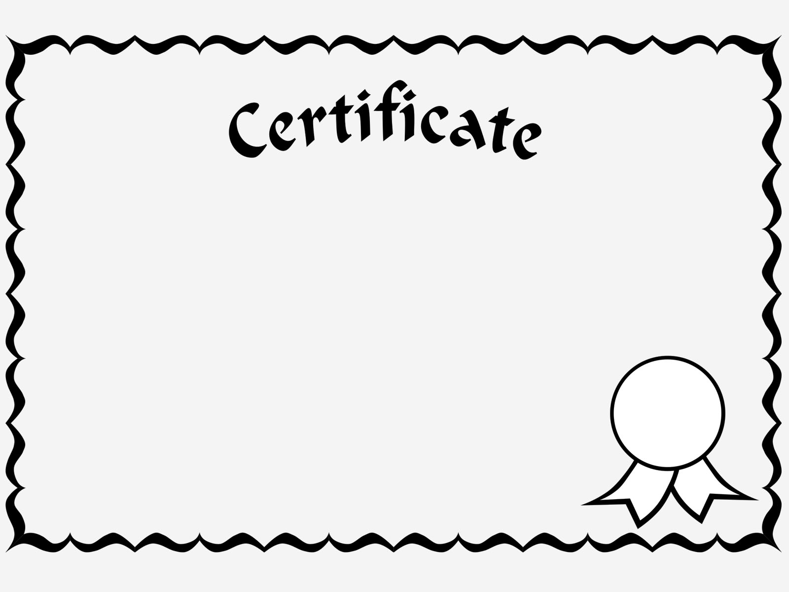 borders for certificates templates