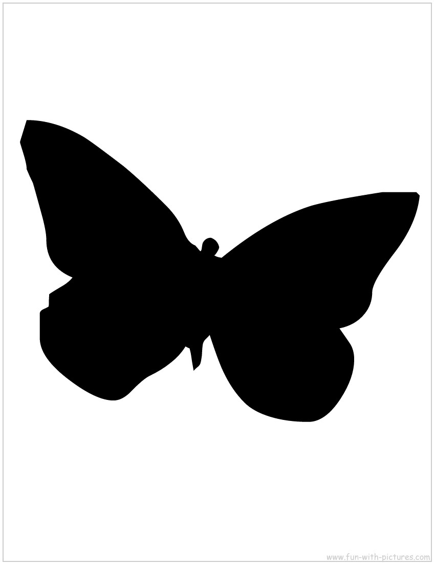 butterfly silhouette clip art free - photo #17