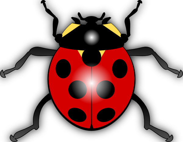 Jilagan Ladybug clip art - vector clip art online, royalty free ...