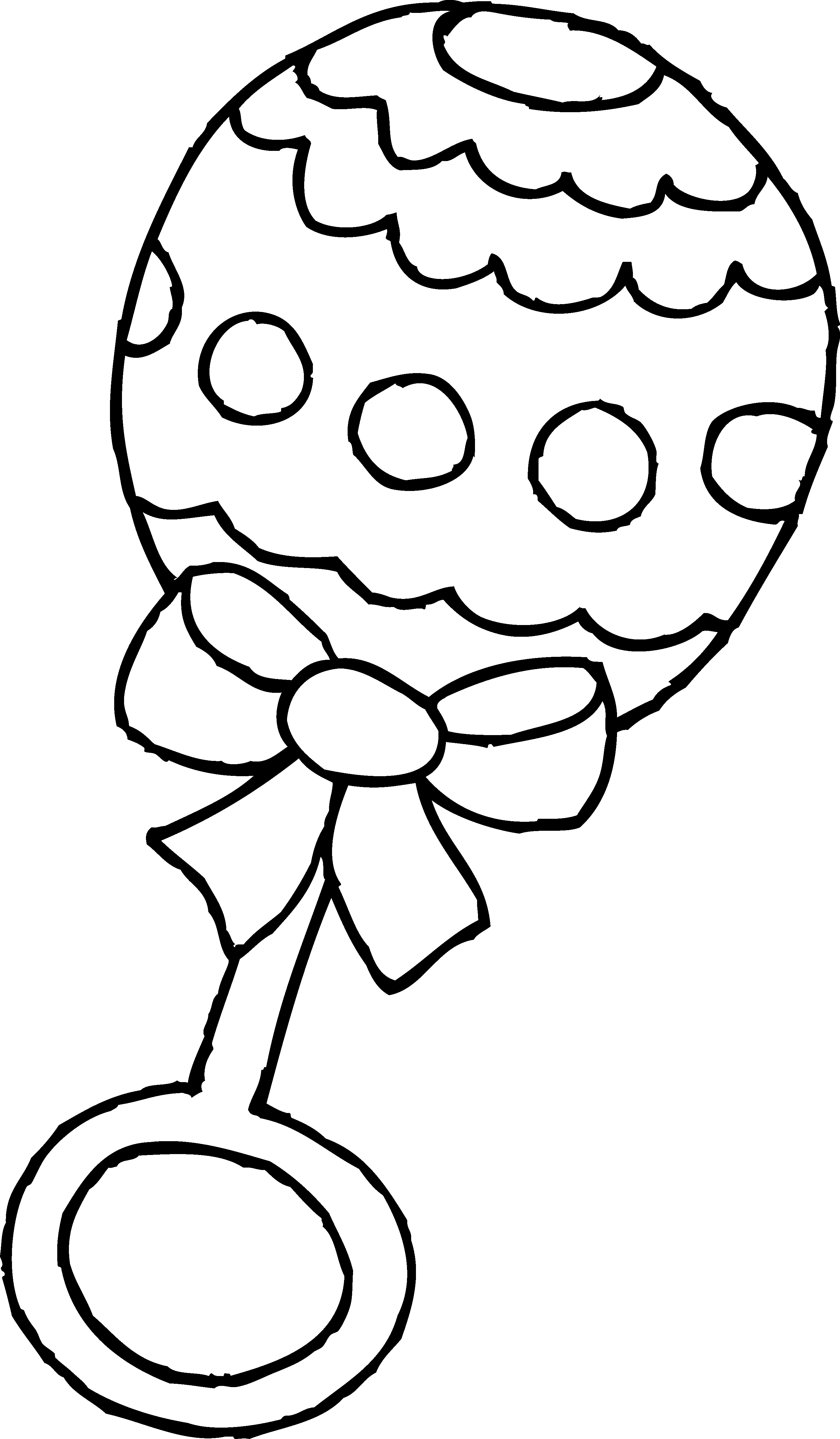 Baby Items Black And White Clipart