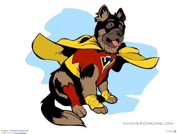 Holiday Gift Guide: Super Hero Dog Portraits