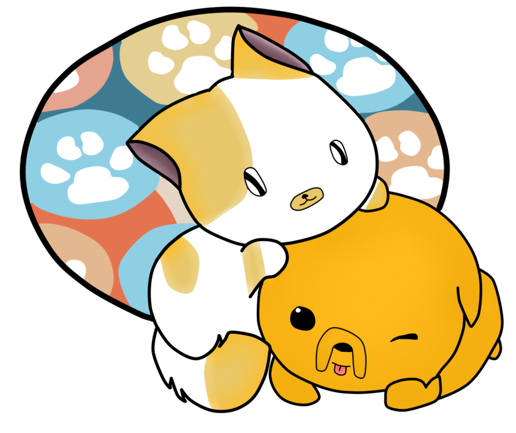 kitten and puppy cartoons - Cartoon Anime