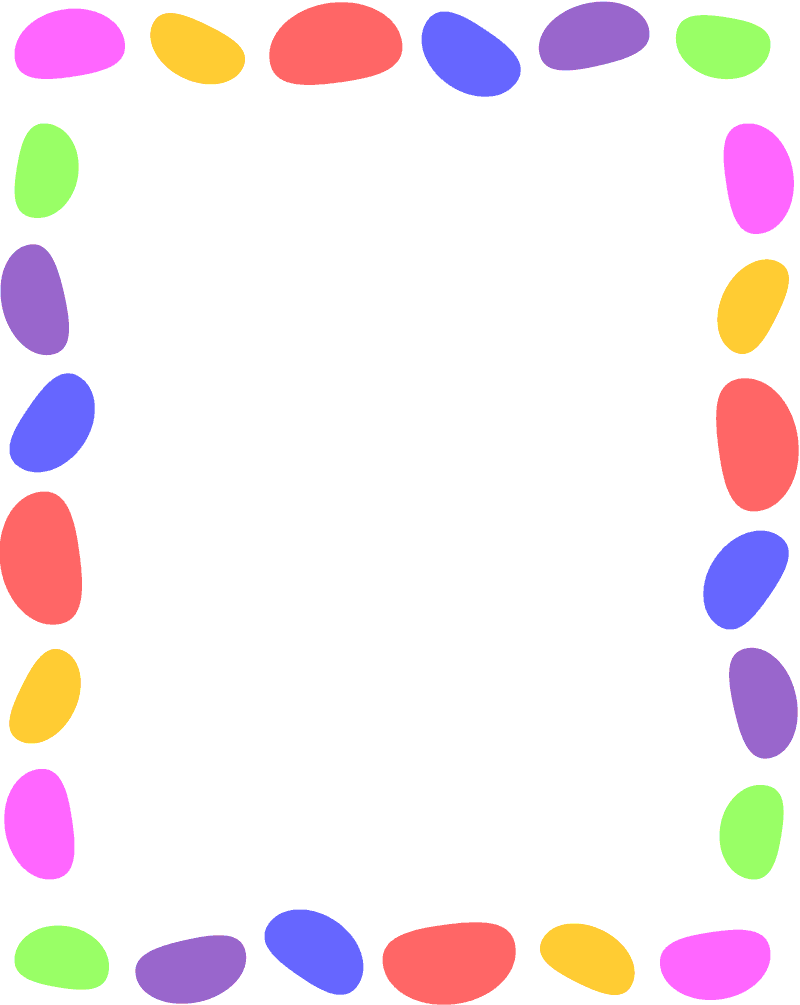 Free Jelly Bean Clip Art Border - ClipArt Best