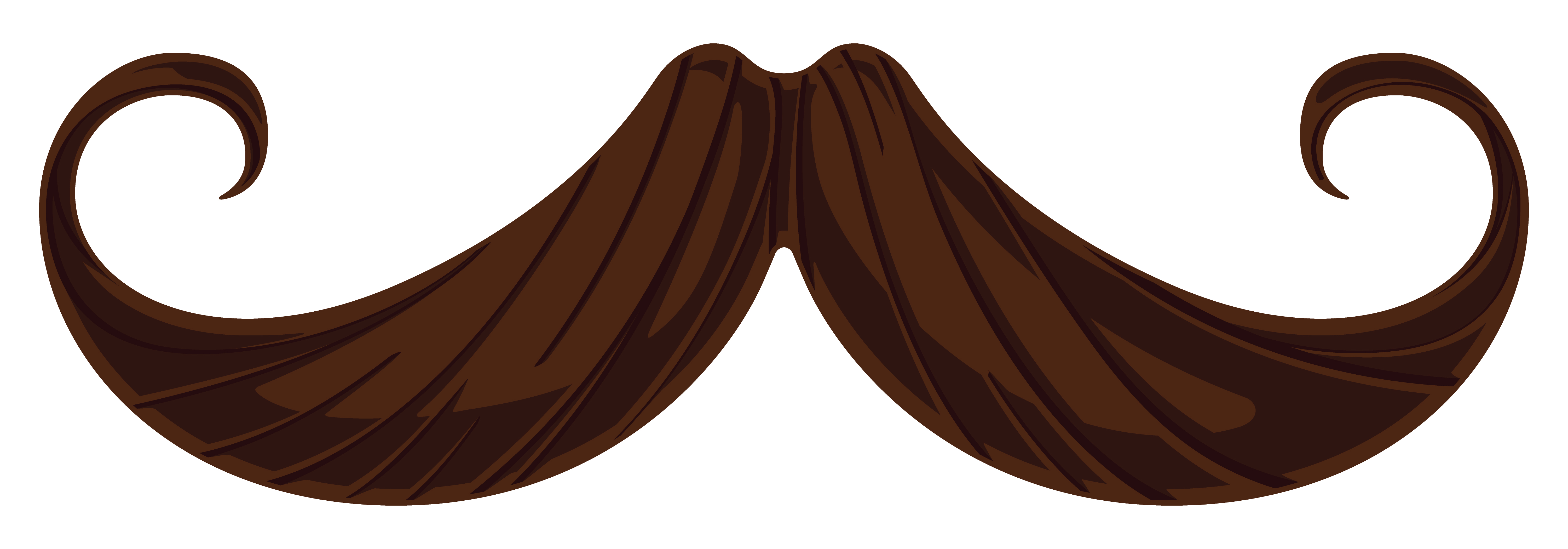 Clip art mustache