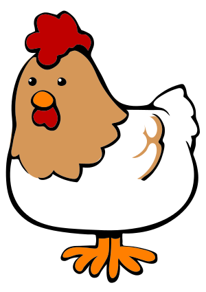 Cute Cartoons Cute Cartoon Chicken Clipart - The Cliparts