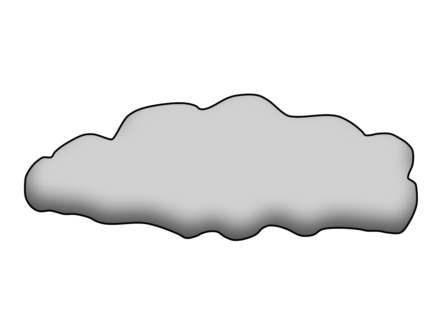 Stratus Cloud Clipart