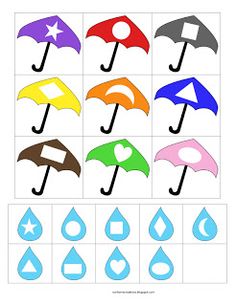 450 views Number recognition, Umbrellas and Numbers