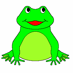 Froggy Clip Art (Color) Page 1