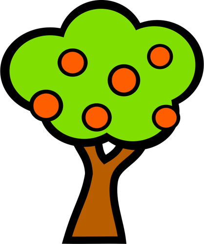 824 pohon clipart gratis | Domain publik vektor