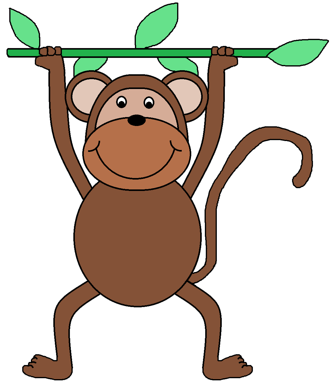 484 views Monkey images clip art