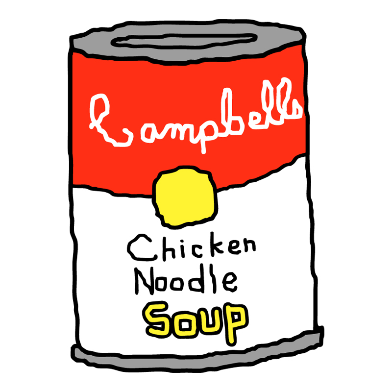 Cartoon Campbell's Chicken Noodle Soup Clip Art 966A – 123 Free ...