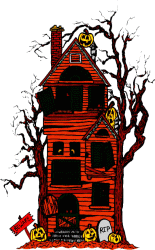 Halloween Haunted House Clipart