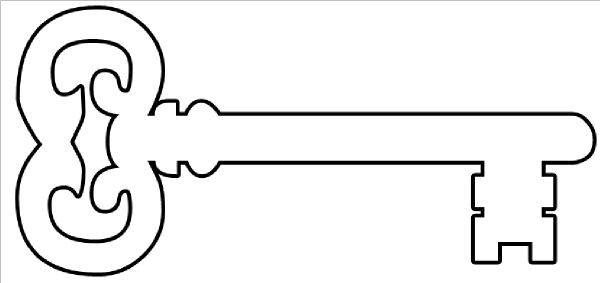 Skeleton Key Clipart - Free Clipart Images