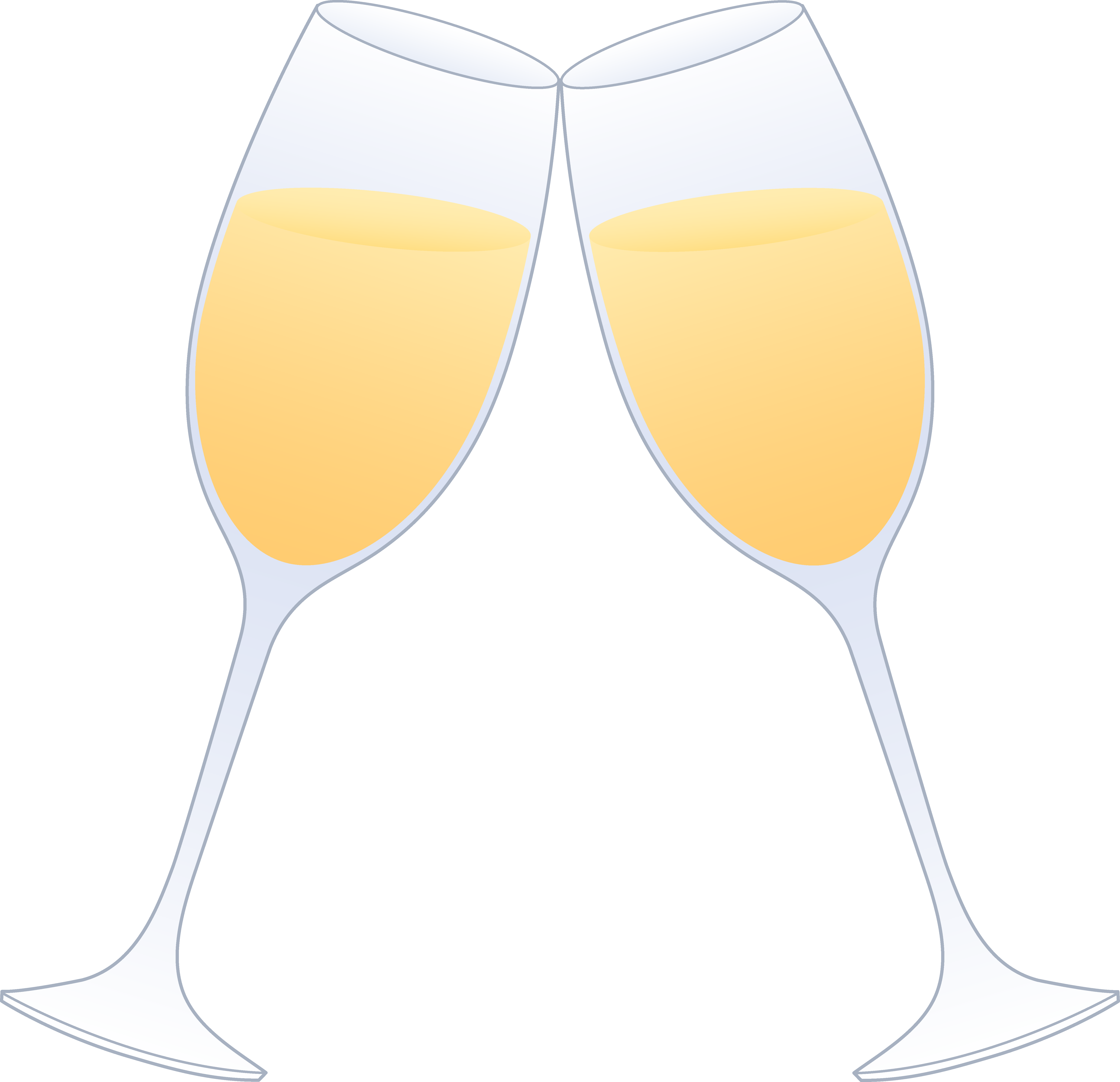 Champagne glasses clip art - ClipartFox