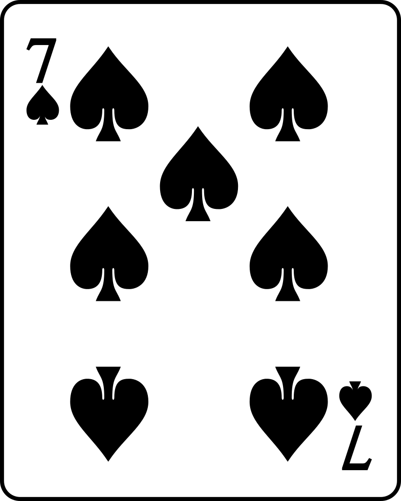 File:Playing card spade 7.svg