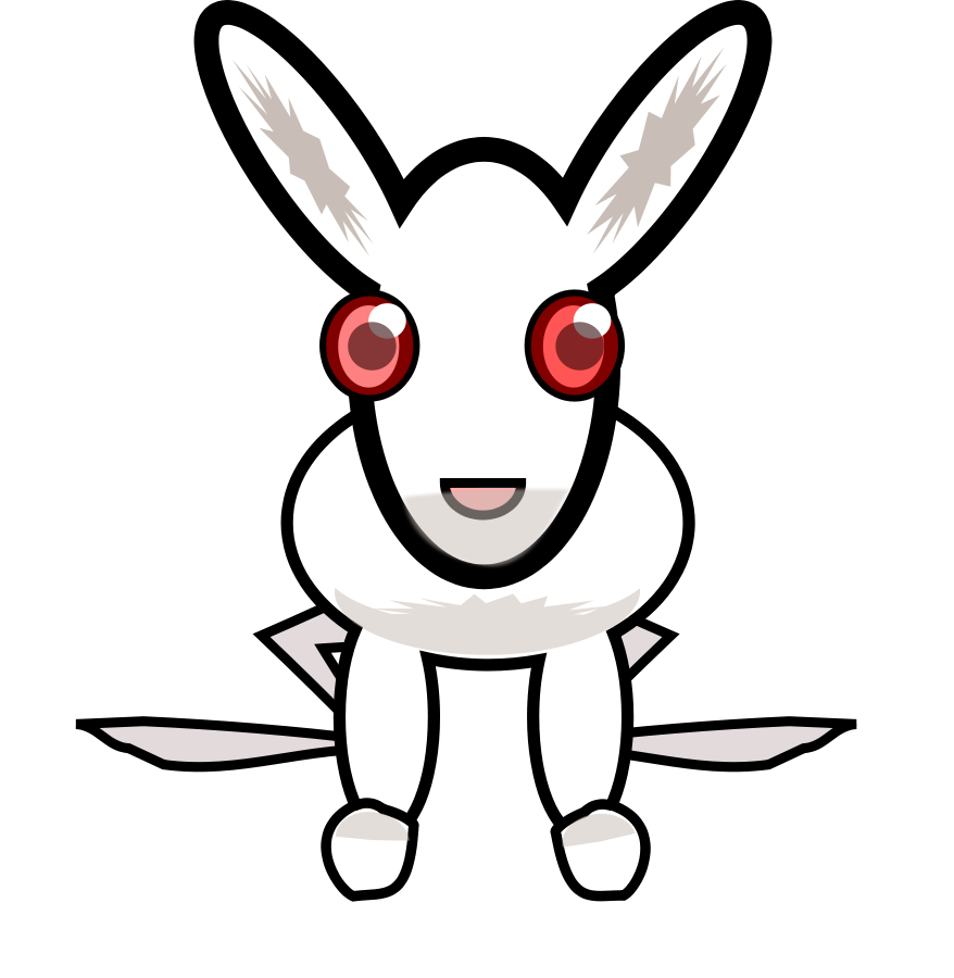 White Rabbit Sweet Clipart, vector clip art online, royalty free ...