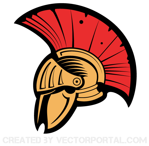 Vector Clip Art Ancient Helmet | Download Free Vector Art | Free ...